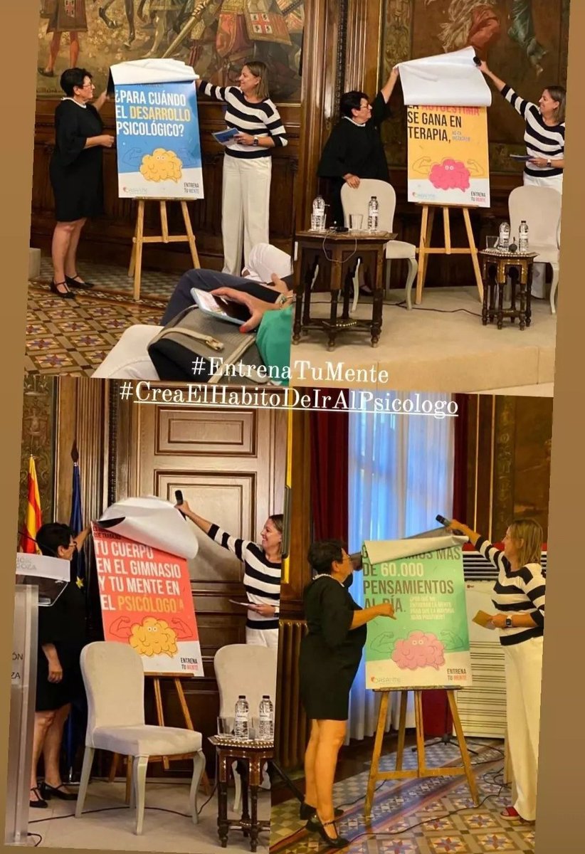 Nuestra gerente <a href="/Analotrenco/">Ana López Trenco</a> y la directora de <a href="/Essentia_ideas/">ESSENTIA CREATIVA</a>, <a href="/mariasasot/">Maria Sasot</a>, descubrieron y desentrañaron las claves de la campaña #EntrenaTuMente que va dirigida a todos los municipios de la provincia de Zaragoza y que se mostrará en los MUPIS de <a href="/zaragoza_es/">AyuntamientoZaragoza</a>