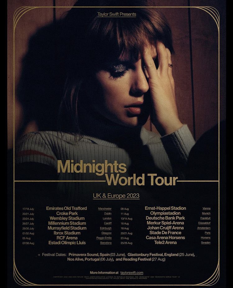 REPTHEESTALLION's tweet photo. NON LA TAPPA A REGGIO EMILIA IN QUESTO CONCEPT DEL POSTER DEL FUTURO TOUR DI TAYLOR https://t.co/hzActmwZlM