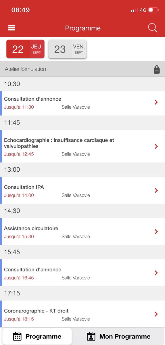 Ateliers de simulation aux JFIC CAT ! Inscrivez vous !