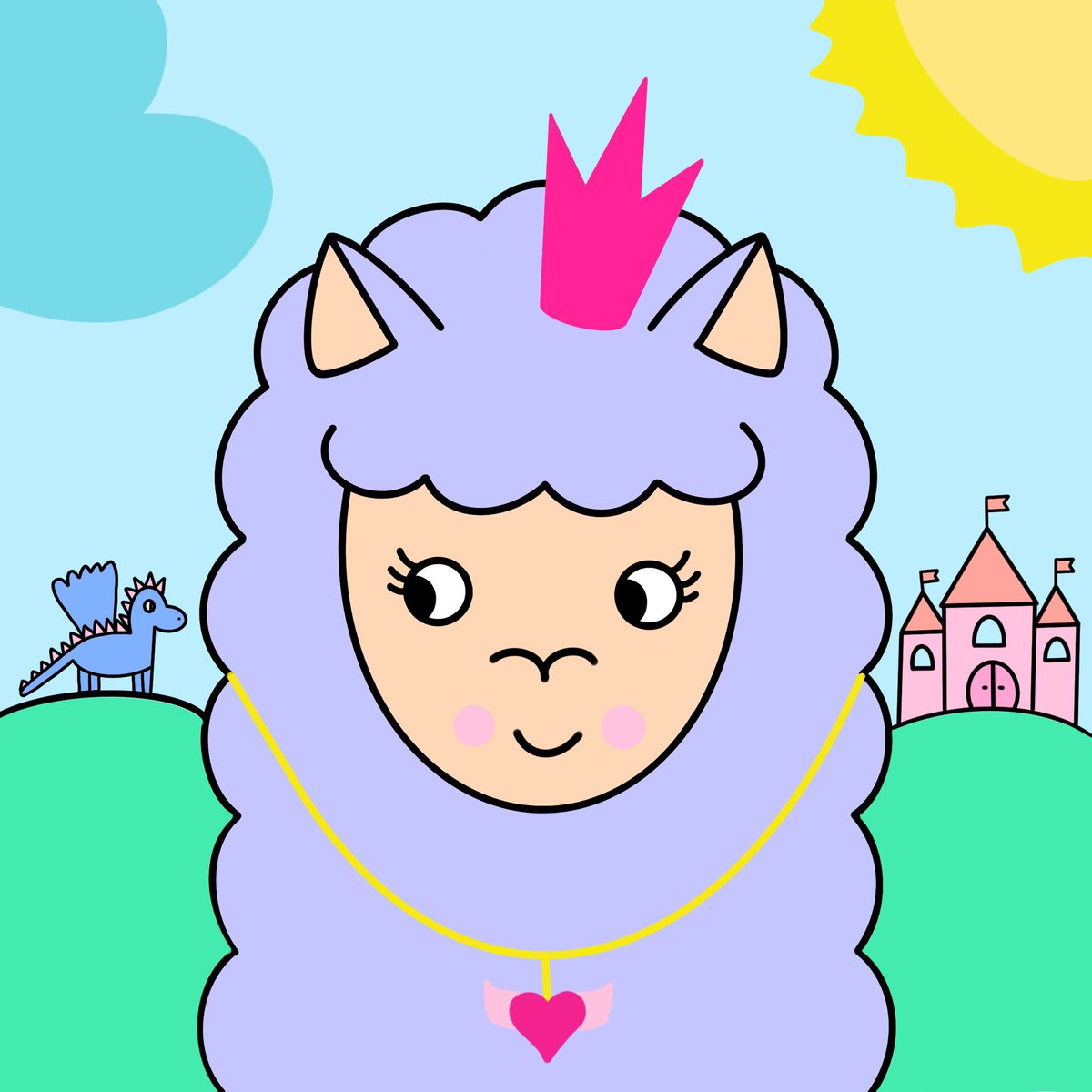 #GM our lovely #nftcommunity 🔆
We hope your morning is as bright as your smile 😊 enjoy your lovely and beautiful day 🌸 and these llamas created by Alessandra will bring you only positive vibes for sure👌🏻👉🏻 opensea.io/collection/lla…
#nfts #nftkids #ArtistOnTwitter #llamas #nftart