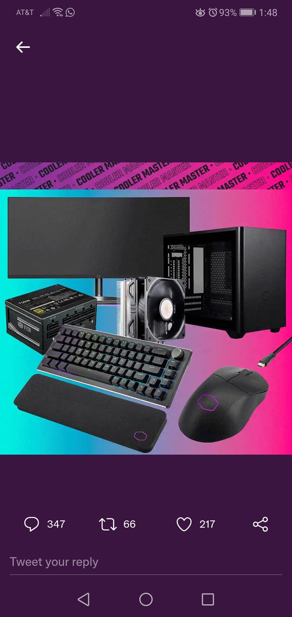 @CoolerMaster #ChooseYourStyle
Black aesthetic for Me. 🖤