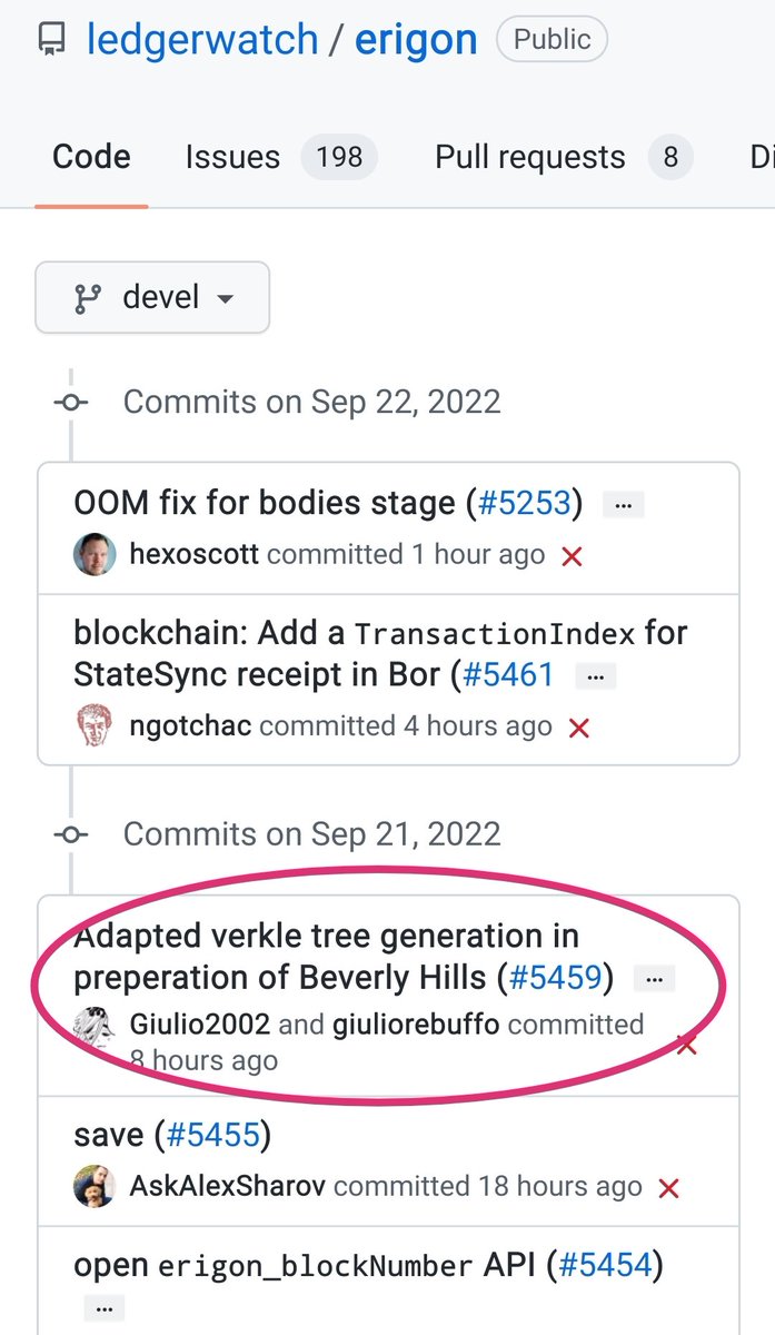 PaoloRebuffo's tweet image. @ErigonEth #VerkleTree #BeverlyHills
Probably nothing.
@gballet