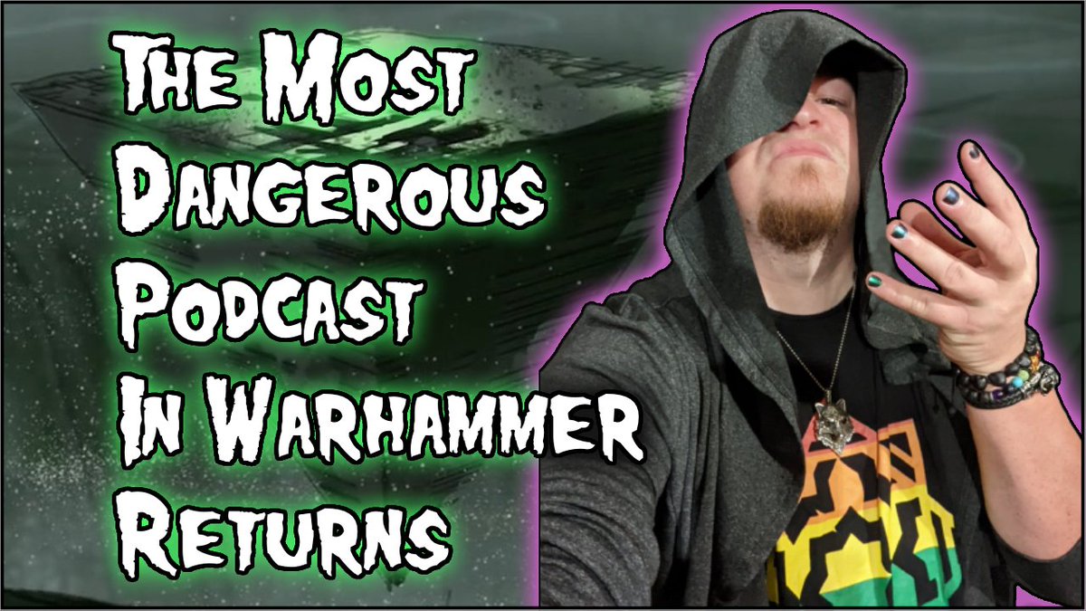 MephistoMori's tweet photo. "Born of the rant. Made whole by the rant. Undone by the rant..."

Warhammer's best Podcast not about Warhammer returns soon! 

This October, no nerd-adjacent topic is safe from The Loquacious Lich's prolific powers of pontification.

#AOS #RantCast #WarhammerCommunity https://t.co/5iP4IpoLp2
