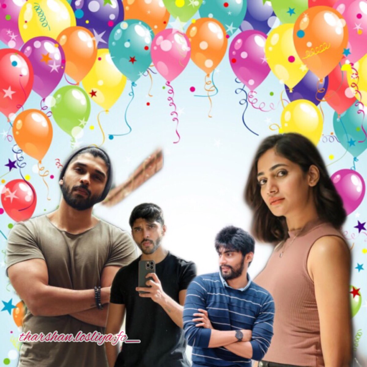 tharshliya_'s tweet photo. Wishing you a very happy and blessed birthday @Iamdhruvvikram 😘💙
#LosliyaMariyanesan #tharshan #DhruvVikram #birthday https://t.co/FAxmJCXhZy