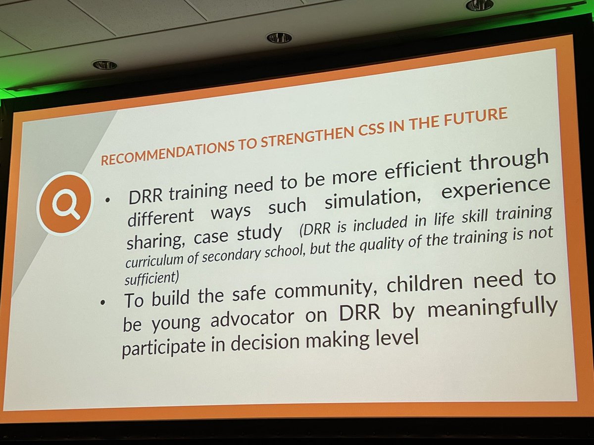 vhalhen123's tweet photo. Dava,15 yo girl from Mongolia confidently voicing her voices to government officials as duty bearers and #DRR actors,urges for involvement in decision making process at all level. Children&amp;youth should be a partners for #DRR work! #APMCDRR2022  @UNDRR_AsiaPac #CSSFcommitments https://t.co/hVpKUkScWl