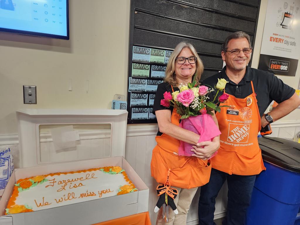 What's Rougher Than Inventory Day? Saying Goodbye to SASM Lisa! Brick's loss is Marlboro's Gain! We Love You Lisa! @Lisadobbin4 @jenfullerHD @jost_kristin @Skye9636