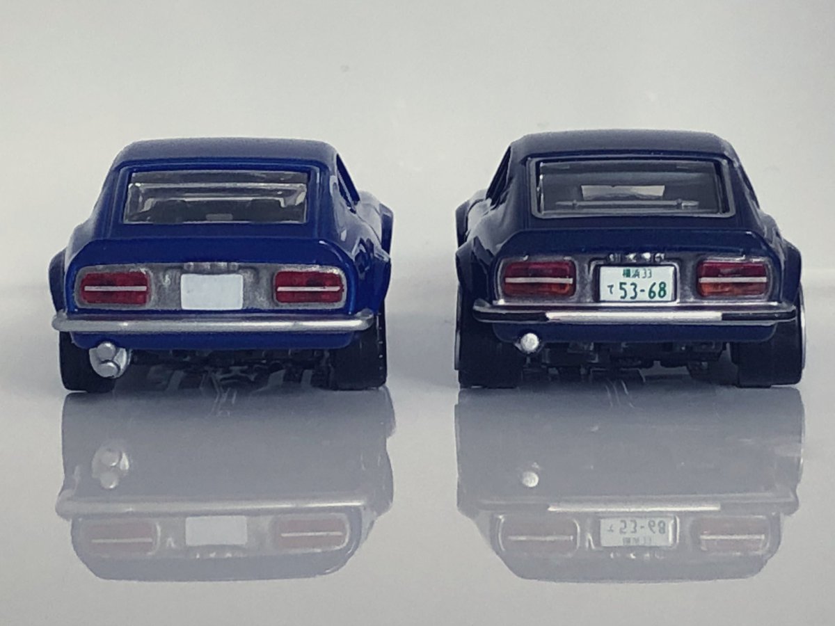 「悪魔のz、新旧比較今回の新車はツラが出ててよい#s30z 」|長田長門のイラスト