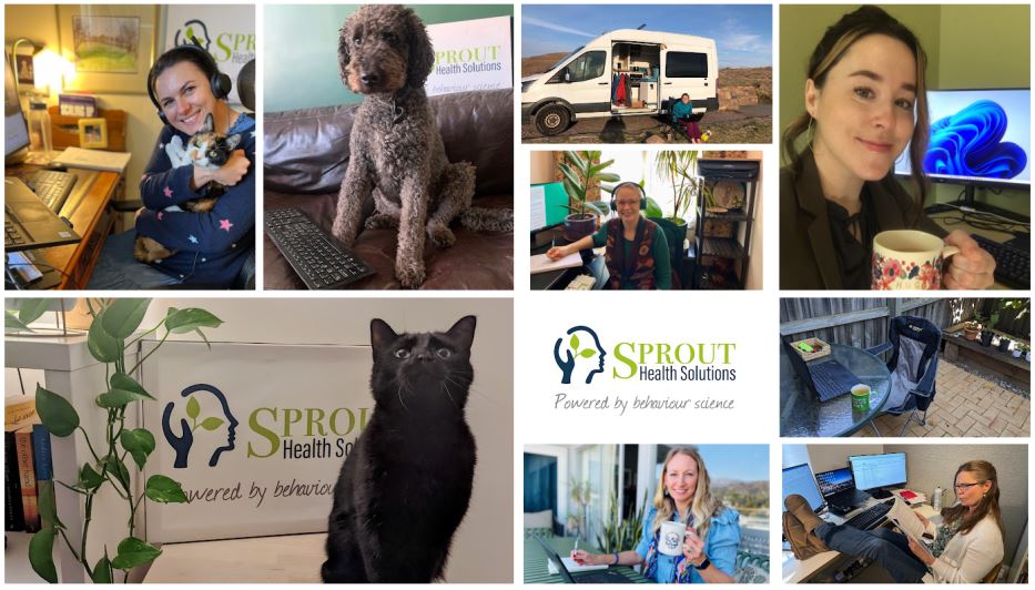 Sprout_HS's tweet photo. Happy International Week of Happiness at Work from the team at @Sprout_HS! Here are some Sprouters finding their bliss at work, what's your work bliss? #internationalweekofhappinessatwork https://t.co/oHArVfjgbH