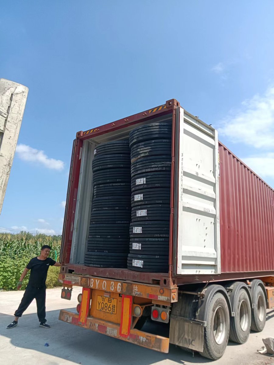 Thanks to our great customer, This batch is 30 containers! Shipment has been made!

Size: 295/80R22.5
Brand: GOODHAO

Whatsapp: +86 159 0896 8055
E-mail: hansen@huaantyre.net  /  hansenccn@gmail.com