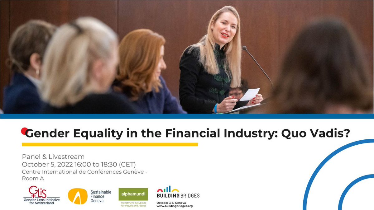 Tameo Impact Fund Solutions (@tameosolutions) on Twitter photo Support #genderlensinvesting for Switzerland
Join us at #BuildingBridges22
Panelist w/ <a href="/IFC_org/">IFC</a>, @2XCollaborative, <a href="/EDGE_CERT/">EDGE Certification</a>, <a href="/UN_Women/">UN Women</a>, <a href="/equileap/">Equileap</a>, <a href="/TameoSolutions/">Tameo Impact Fund Solutions</a>, <a href="/wisf_int/">Women in Sustainable Finance International</a>, Mirova, @responsAbility_, and <a href="/womensworldbnkg/">Women's World Banking</a>
▶️bit.ly/3xENf4A Support #genderlensinvesting for Switzerland
Join us at #BuildingBridges22
Panelist w/ <a href="/IFC_org/">IFC</a>, @2XCollaborative, <a href="/EDGE_CERT/">EDGE Certification</a>, <a href="/UN_Women/">UN Women</a>, <a href="/equileap/">Equileap</a>, <a href="/TameoSolutions/">Tameo Impact Fund Solutions</a>, <a href="/wisf_int/">Women in Sustainable Finance International</a>, Mirova, @responsAbility_, and <a href="/womensworldbnkg/">Women's World Banking</a>
▶️bit.ly/3xENf4A