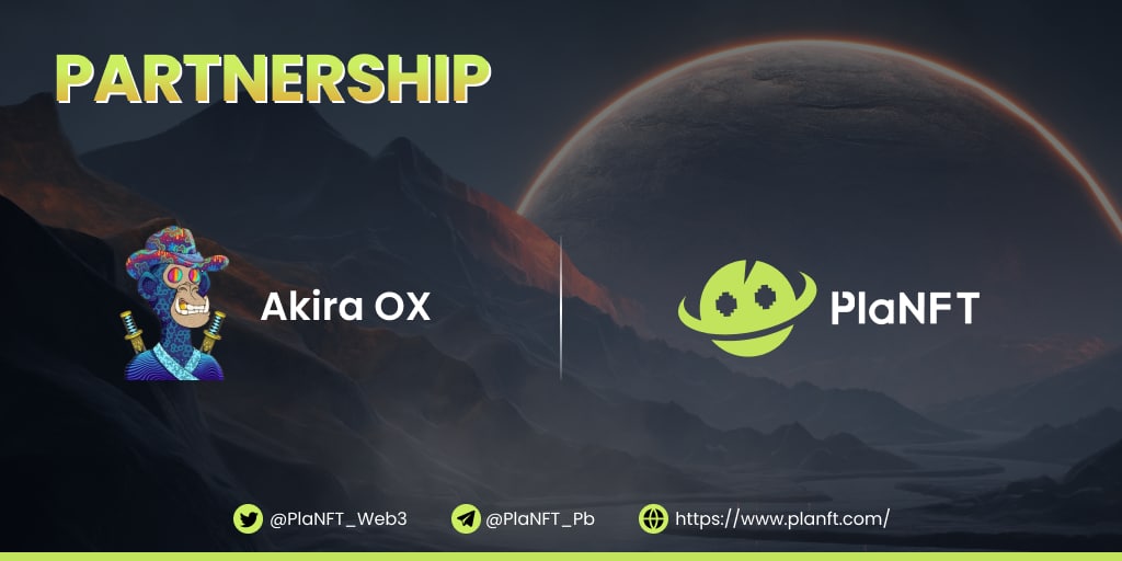 PlaNFT | Launch, Mint, Trade, Swap NFT (@planft_web3) on Twitter photo 🔔We are pleased to announce an official Strategic Partnership with <a href="/Akira_OX004/">Akira OX 🟡</a> 🔔
Akira OX is a Crypto Marketing Agency, Long Term Support Early Project's.
TG:t.me/Akira_OX004
#NFTCommunity #NFTs #Polygon #ETH #BNB 🔔We are pleased to announce an official Strategic Partnership with <a href="/Akira_OX004/">Akira OX 🟡</a> 🔔
Akira OX is a Crypto Marketing Agency, Long Term Support Early Project's.
TG:t.me/Akira_OX004
#NFTCommunity #NFTs #Polygon #ETH #BNB