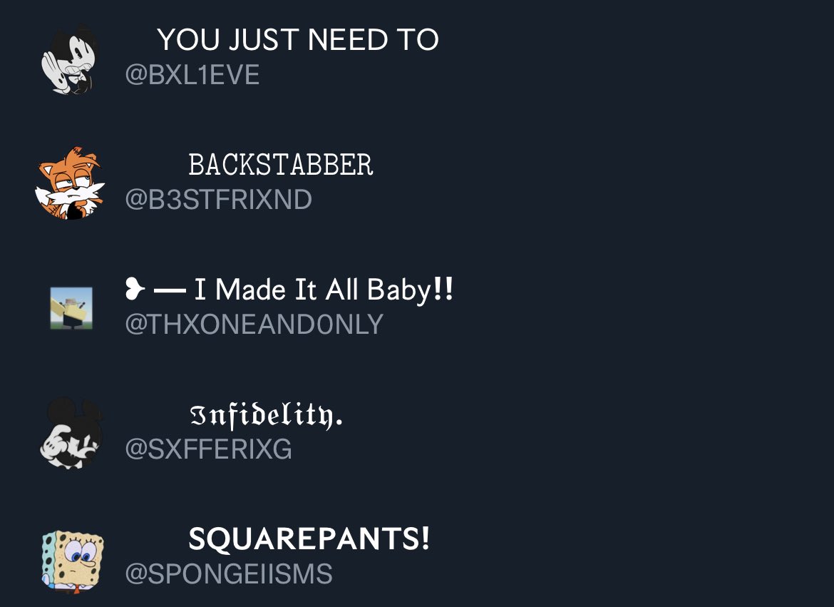 neo.⠀

And now I’m focusing on these five only from now on.