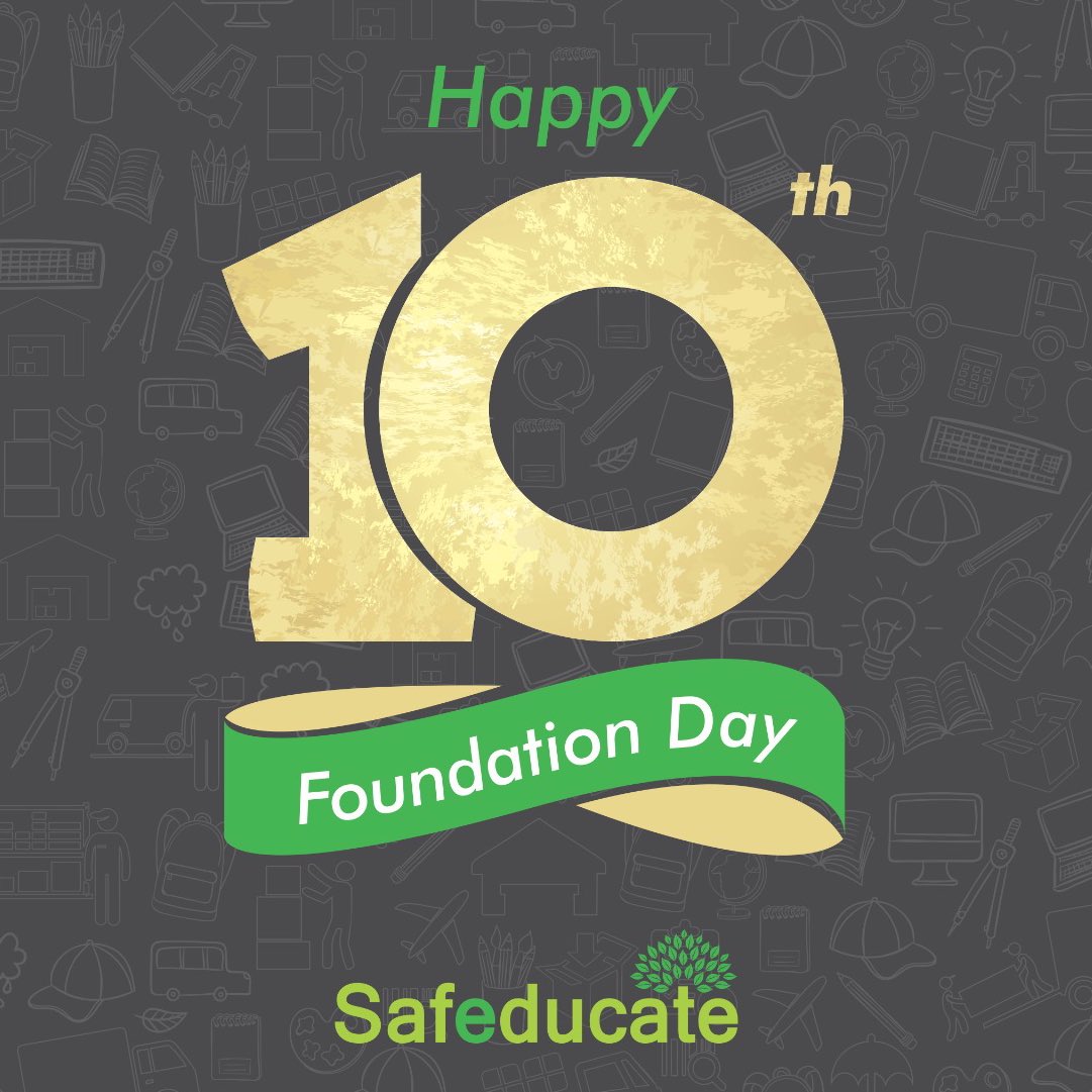 Safeducate's tweet photo. Happy 10th Foundation Day to Safeducate…..✨🥳

#safeducate #safeducatelearning #foundationday #foundation #celebration #celebrationweek #ddugky #ddugkymord #skills #skilldevelopment #skillindia https://t.co/WvBVqifZfp
