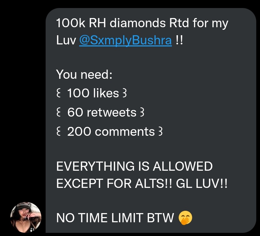 EerieEllie0's tweet photo. RTD FROM @.Im_Liz_1!! TYSM
WE NEED:
• 100 LIKES
• 60 RETWEETS
• 200 COMMENTS
EVERYTHING ALLOWED EXCEPT ALTS!! HELP VERY APPRECIATED <3333 https://t.co/JsOOxeILN9