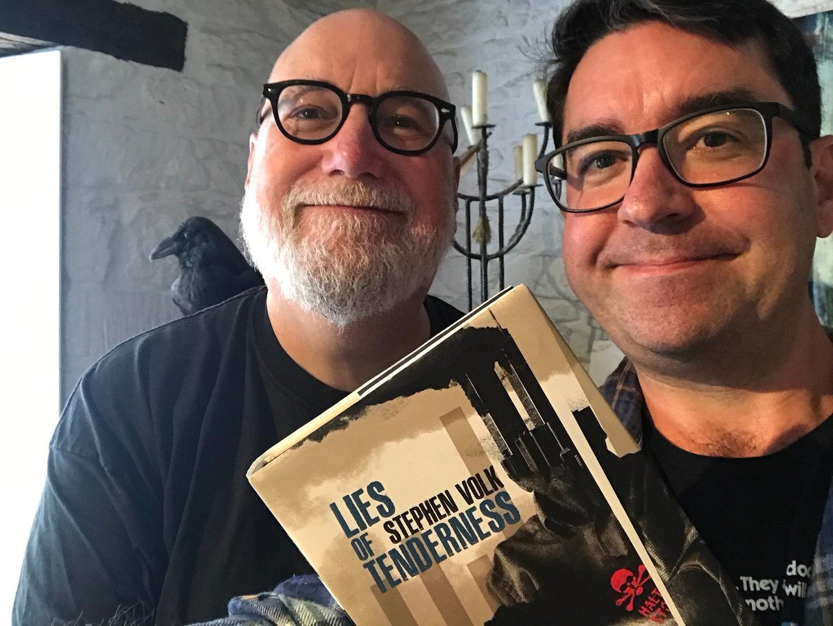 A delightful afternoon spent interviewing AFTERLIFE, GHOSTWATCH, uncanny prose fiction, and many other etc’s writer Stephen Volk. His new book is out, from pspublishing.co.uk. Do have nightmares. #liesoftenderness #horrorwriting #stephenvolk #ghostwatch #afterlife #uncanny