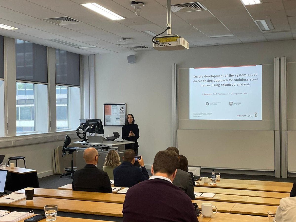 No better place to say goodbye than the 6th International Experts Seminar on Stainless Steel in London! 
We have just presented an overview of the project to international expert colleagues and learned about the latest advancements in stainless steel.
#ExpertsInStainless