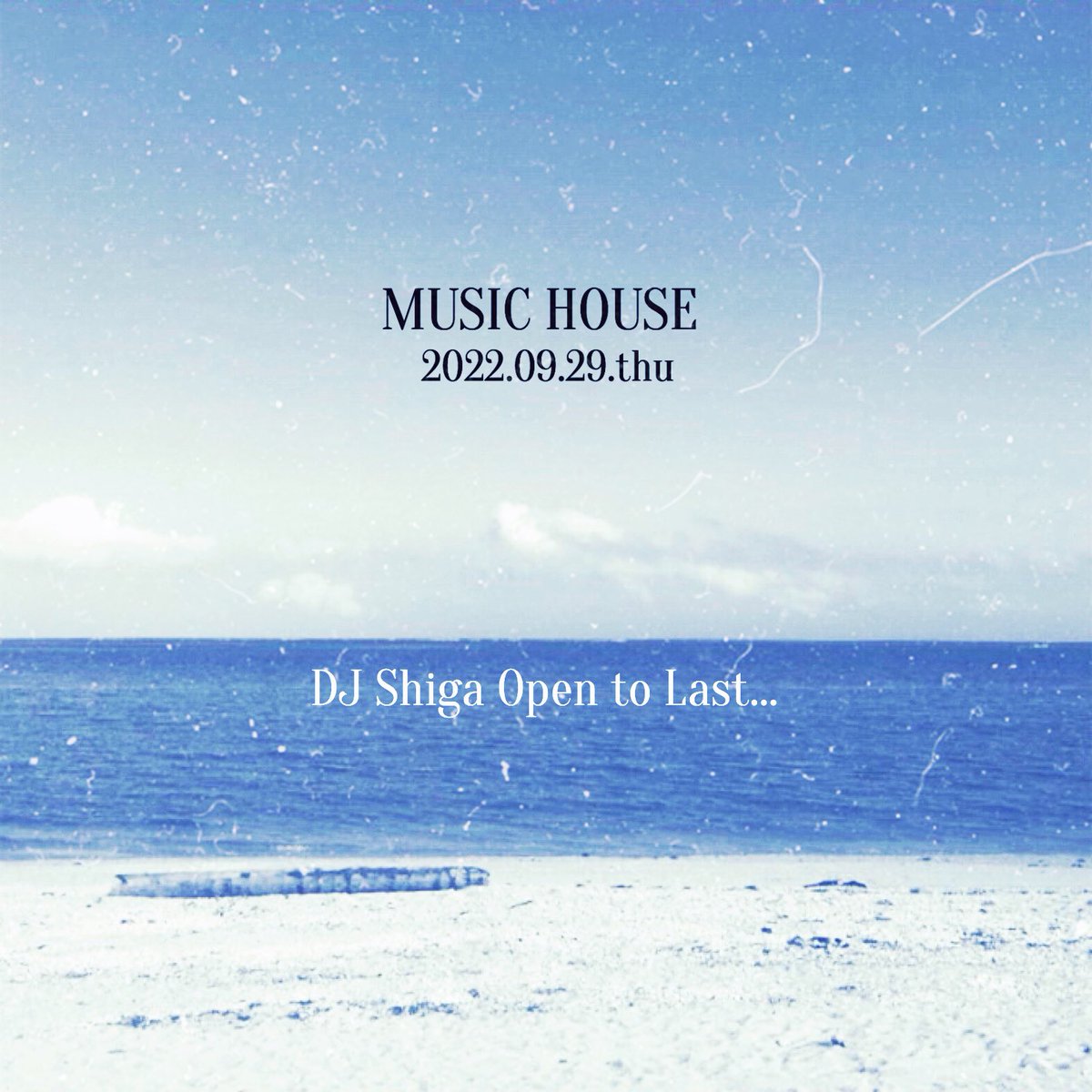 djshiga's tweet photo. 来週木曜‼︎カセットリリース日前日に今月のMUSIC HOUSE at コザしびれくらげ やります🙏

久しぶりに秋の夜長のゆっくりオープンラスト♪ https://t.co/ieVN3l106M