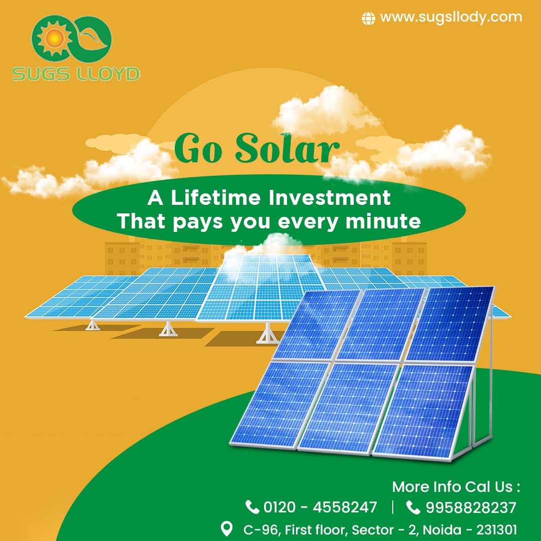 SugsL's tweet photo. 𝗚𝗢 𝗦𝗢𝗟𝗔𝗥
SugsLloyd- A Lifetime Investment That pays you every minute
☎️Call Now: +91-0120-4558247
📨Address: C-96, First Floor, Sector 2, Noida - 201301
#SugsLloyd #Solar #SolarEnegery #greenenergy #solarpower #solarpanels #renewableenergy #energy #greenenergy #cleanenergy https://t.co/169lAYcQhK