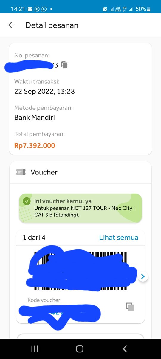tipsenn's tweet image. wts cat 3b 4 tiket #TheLinkinJKT