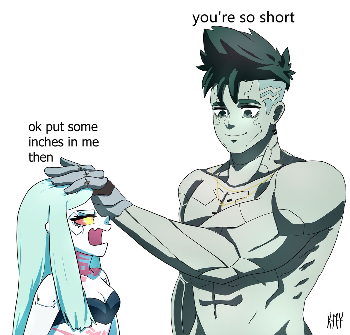 The Rebecca x David ship we never had
#CyberpunkEdgerunners