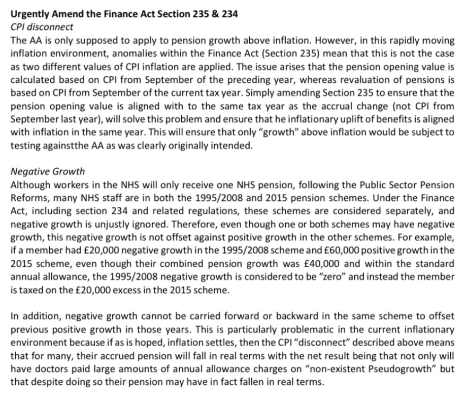 goldstone_tony's tweet photo. 5/ @TheBMA have asked for Finance Act to fix #CPIdisconnect &amp; #NegativePIAs including carry forward/back https://t.co/AFqSA1Jo9D