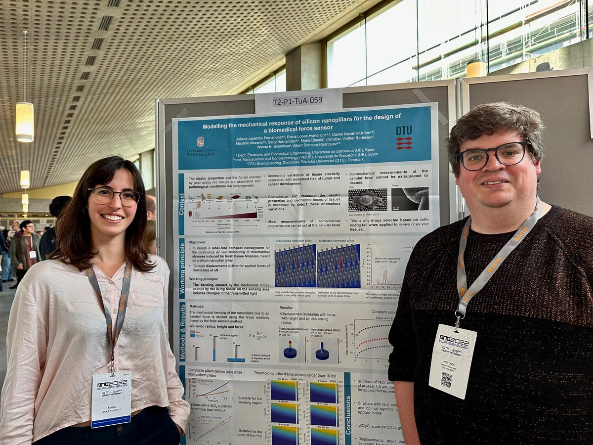 StretchBio's tweet photo. During the poster session we had the presence of two posters with the first results of the project presented by Elena, Erkan and Christian from @DtuNabis @In2Ub 

Congratulations to all for the presentations!! https://t.co/am9ikiNLQo