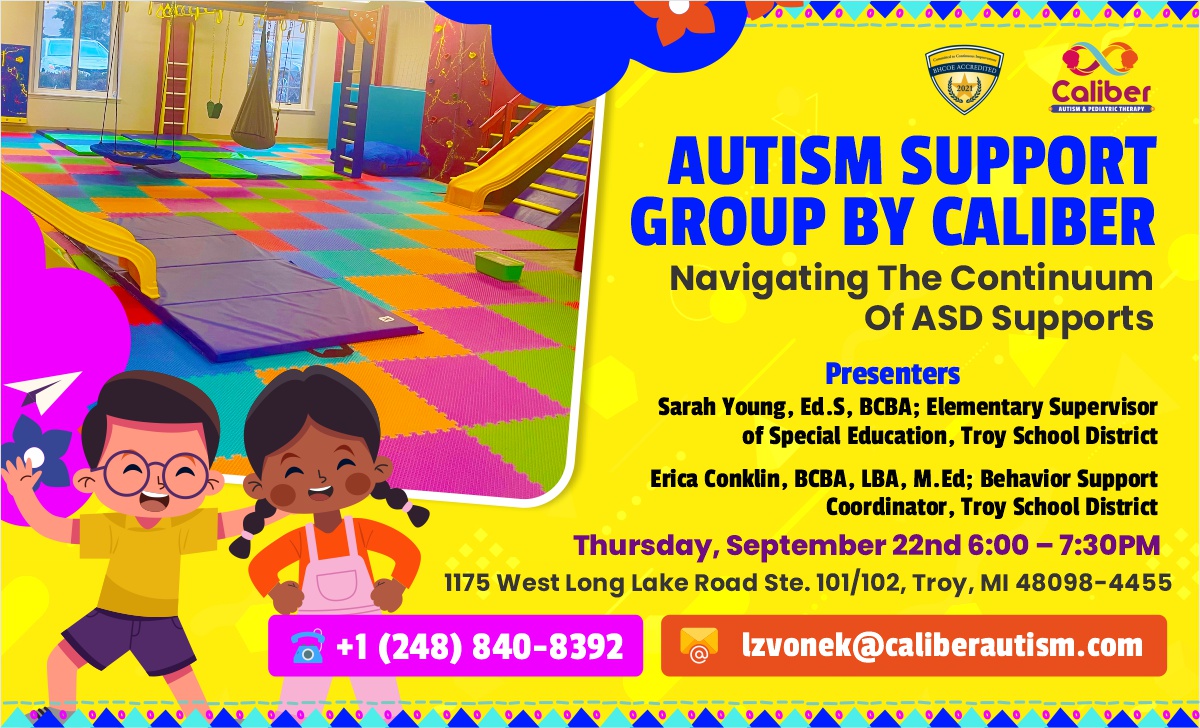 AutismCaliber's tweet image. Our monthly support meeting is today and we hope to see you. A day when we share our experiences,  forge new bonds and learn something new. A time for coming together for a shared purpose.

#Learn #autism #autismsupportgroup  #supportgroup #Caliber