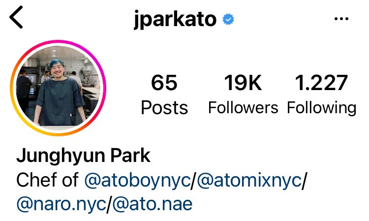 amazeahslzk's tweet photo. yesterday i uploaded a photo of taekook mirror selfie private dinner at atomix nyc and something happened!!! CHEF ATOMIX NYC LIKED MY POST😭😭😭😭 https://t.co/DiKmHdpJK3