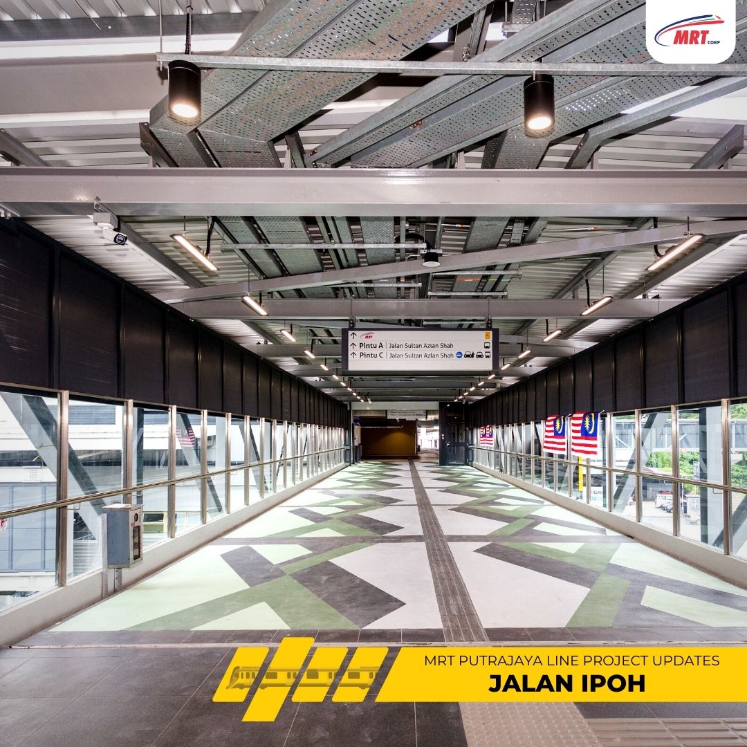 MRTMalaysia's tweet photo. 👷View of the Jalan Ipoh MRT Station

#MRTCorp 
#PYLine 
#WorkinProgress https://t.co/pG7zTmQBzc