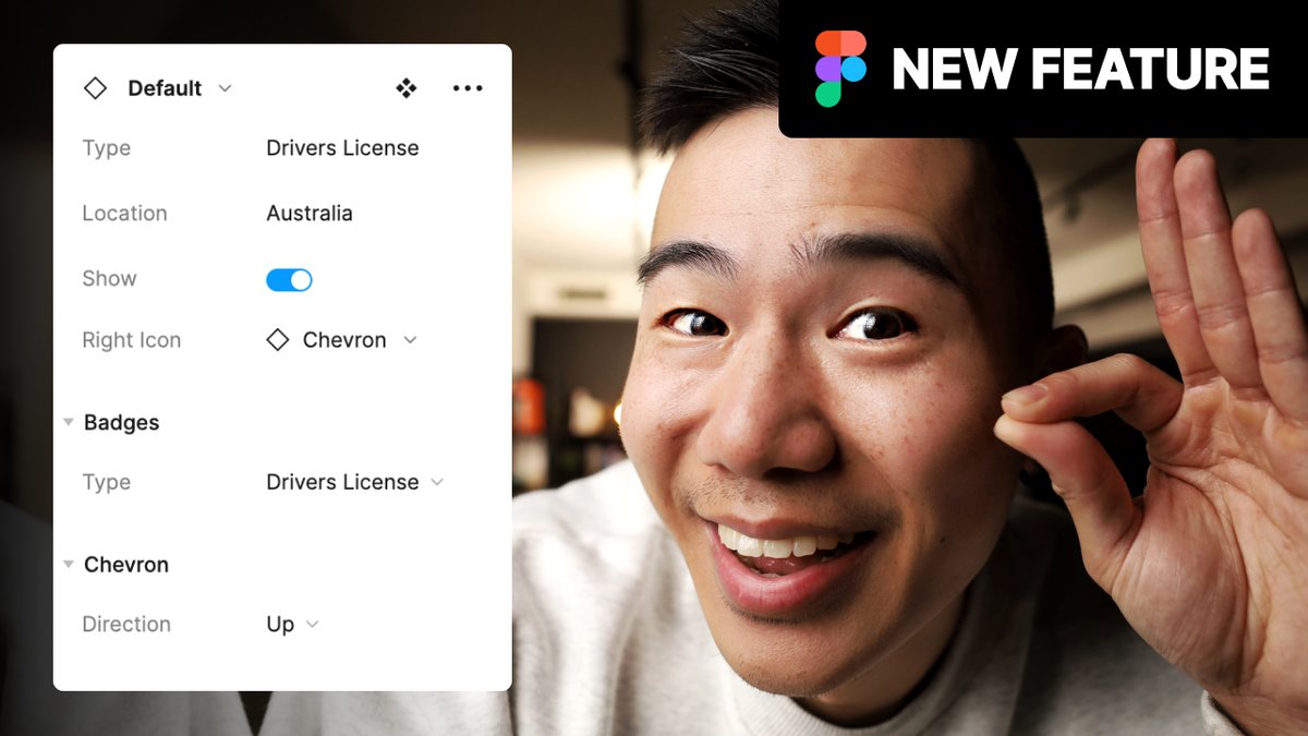 mizko's tweet photo. Figma's NEW Component Properties Update | Figma Tutorial 👉 https://t.co/saaGJScqoQ

👉 How to get early access to the NEW Component Properties update
👉 Context around Component Properties
👉 Issues with Component Properties
👉 NEW Nested Component Properties Figma Tutorial https://t.co/5FxeDctrMa