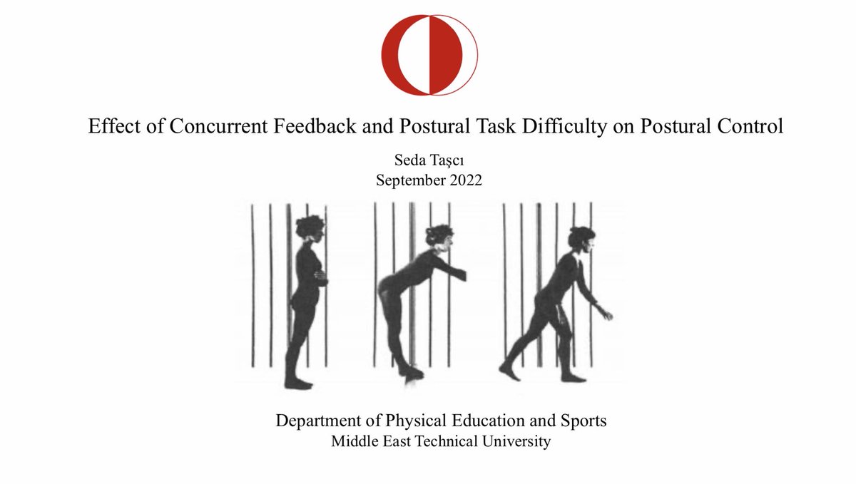 pes_metu's tweet photo. “Effect of concurrent feedback and postural task difficulty on postural control”: A successfully defended M.S. thesis by Seda Taşçı. Congratulations. @_LaCampanella ⁦@SadettinKirazci⁩ https://t.co/Swpxcw8cyT