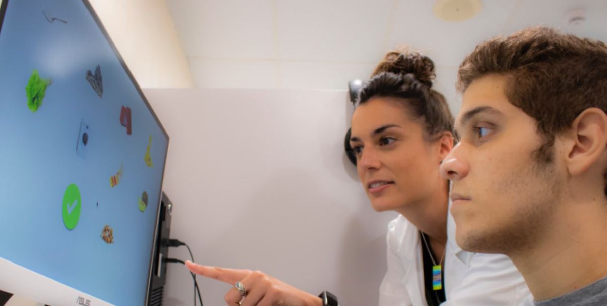 IGuttmann's tweet photo. 🗣️Rocío Sánchez-Carrión, neuropsicóloga del Institut Guttmann, presenta hoy en el Congreso de la Sociedad Española de @Psicogeriatras:
"#GNPT Guttmann, NeuroPersonalTrainer, la nueva plataforma #EHealth. Inteligencia Artificial aplicada en tratamientos de #demencia" https://t.co/33bVQGqjW1
