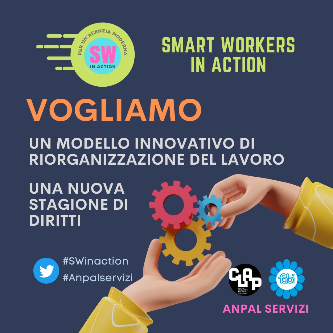 #22settembre #ANPALServizi proseguono gli incontri per un Accordo definitivo sul Lavoro Agile. Vogliamo un modello innovativo di riorganizzazione del lavoro ed una nuova stagione di diritti e tutele nello #SmartWorking @ANPALServizi <a href="/MinLavoro/">Ministero Lavoro</a> <a href="/cristajani/">Cristina Tajani</a> <a href="/valconte/">valentina conte</a> <a href="/lidiabaratta/">Lidia Baratta</a>