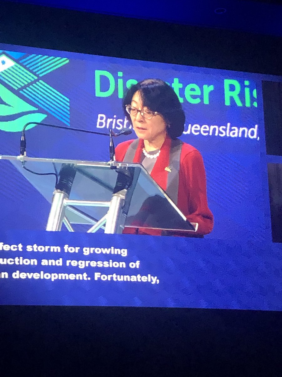 Jan_roams's tweet photo. Disasters do not wait for bureaucracy &amp; we need to be agile &amp; flexible to respond to complexities of change, says Mami Mizutori, Special Rep of SG for DRR #APMCDRR2022 #CrisisToResilience @UNDRR @oxfamph @Oxfam https://t.co/jgO2yodpXS