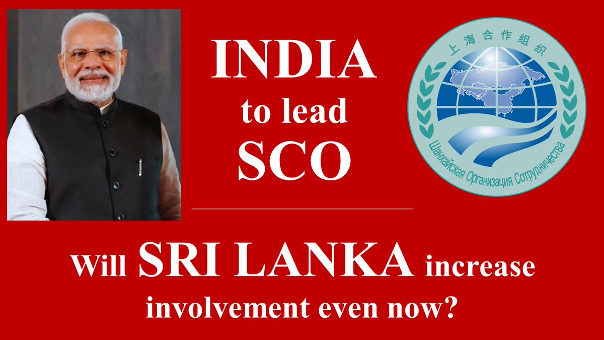 youtube.com/watch?v=2BQGJW…
Sri Lanka was the first country to become a Dialogue Partner of the Shanghai Cooperation Organization in 2009. 
Will India's leadership of the SCO spur Sri Lanka to actively seek membership or not?
<a href="/IndiainSL/">India in Sri Lanka</a> <a href="/CgiHoc/">India in Hambantota</a> <a href="/ChinaEmbSL/">Chinese Embassy in Sri Lanka</a> <a href="/SCO_RBLX/">Shanghai Cooperation</a>