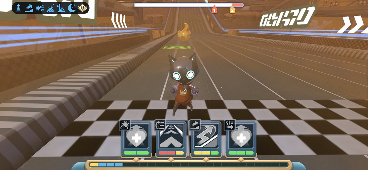 PetaRush's tweet photo. After a few hours of practice, being attacked by others, I won😋 

#PetaRushDemo ❤️ https://t.co/gaMnLWnm9y