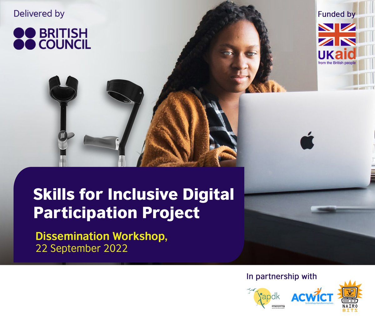 We are holding a workshop to share lessons and best practices from the Skills for Inclusive Digital Participation Project. We'll introduce the training manuals developed for the programme which will be available to training organisations and the public.
#DigitalSkills #SIDPKenya