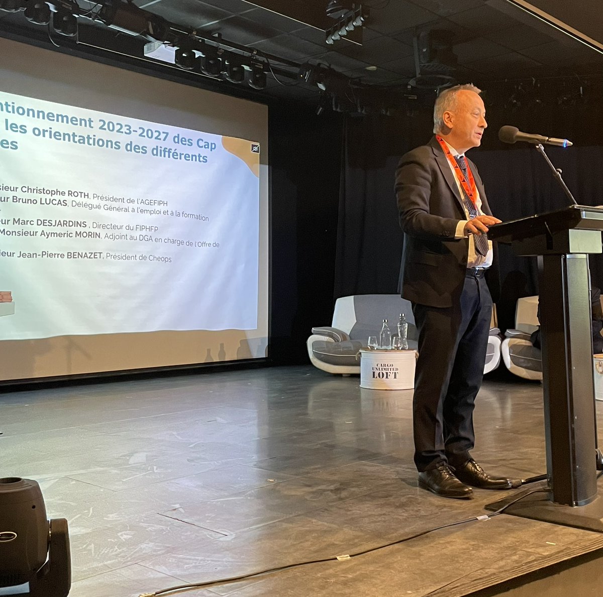 Congrès Cheops 2022 : intervention de  <a href="/BrunoLucasDGEFP/">Bruno Lucas</a> , Délégué Général de la DGEFP, « nous souhaitons mettre en avant l’expertise du réseau dans la nouvelle convention Cap emploi 2023-2027 »