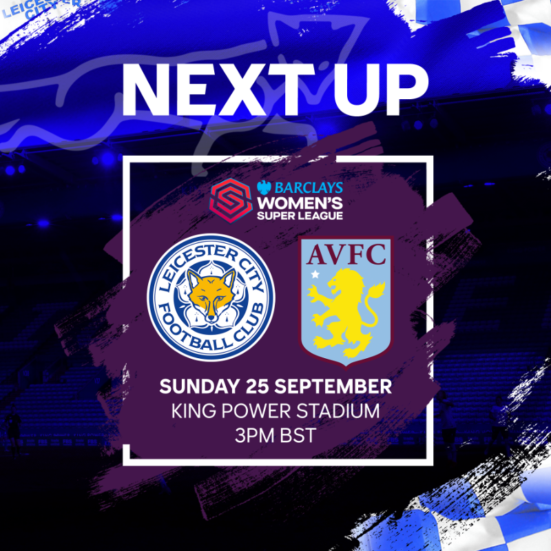 LCFC_Women's tweet photo. A Midlands derby coming up on matchday 2️⃣

#LEIAVL