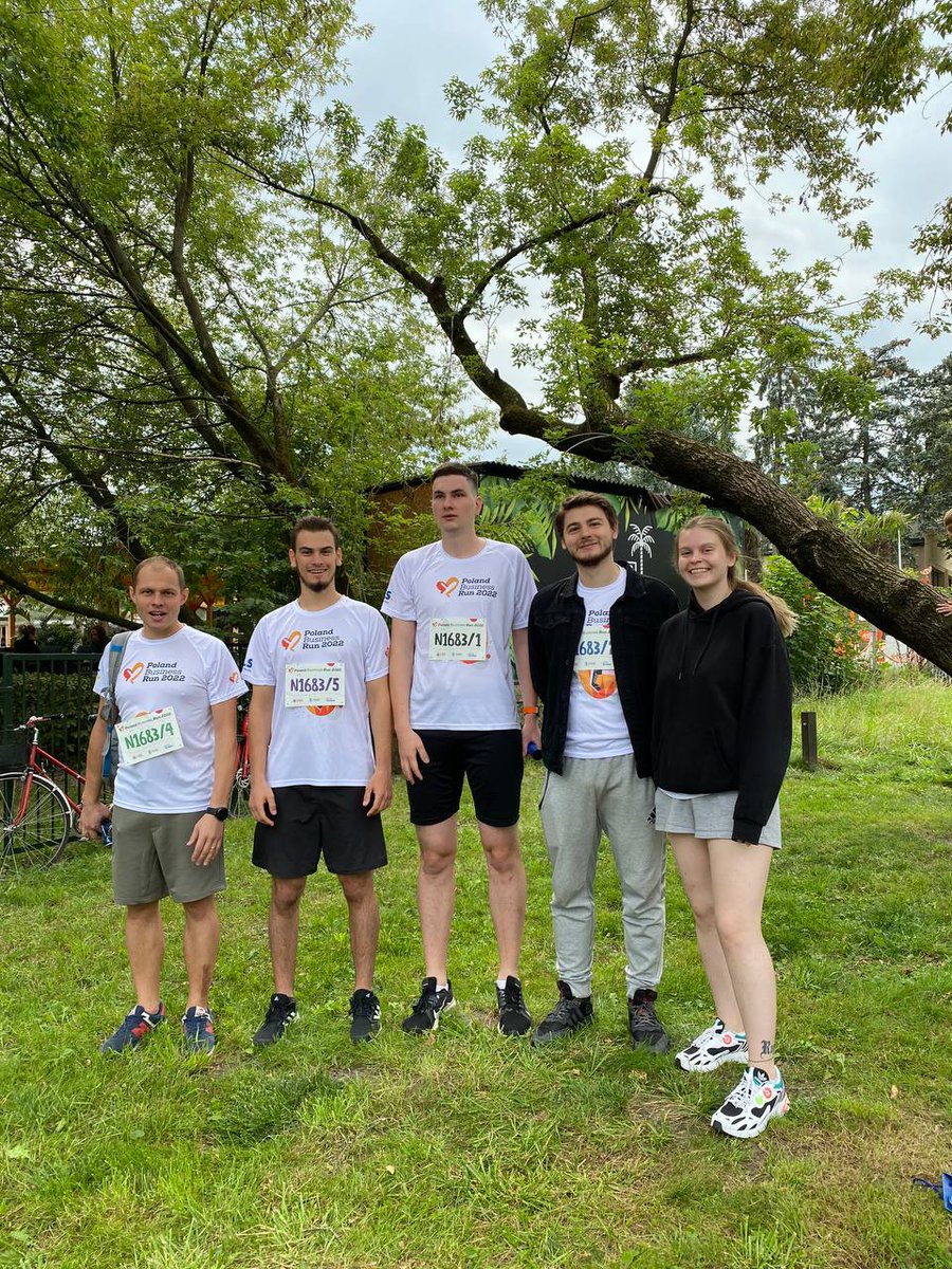 SyberryCorp's tweet photo. Syberry participated in #PolandBusinessRun2022! 

In total, this year’s #event had 32 thousand participants who raised 3 million Polish zlotys for charity.  

Great job! We are so proud of our team 🏃❤️ https://t.co/Tw83B5P1fH