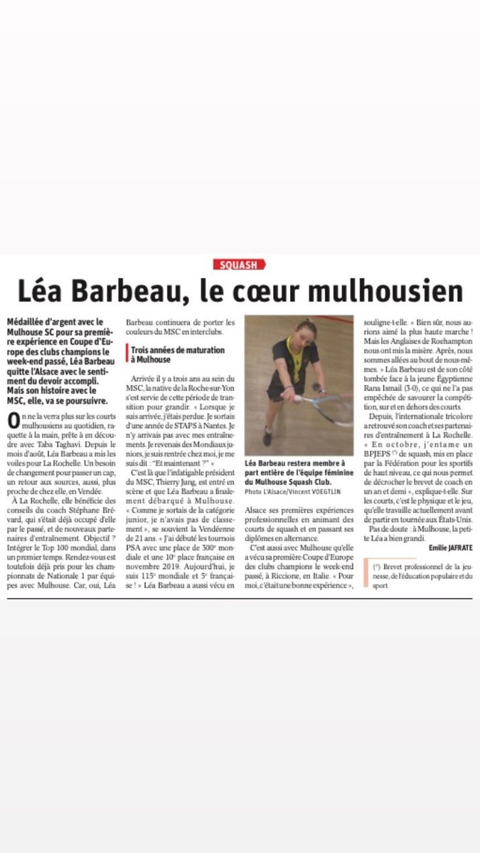 MULHOUSE SQUASH CLUB