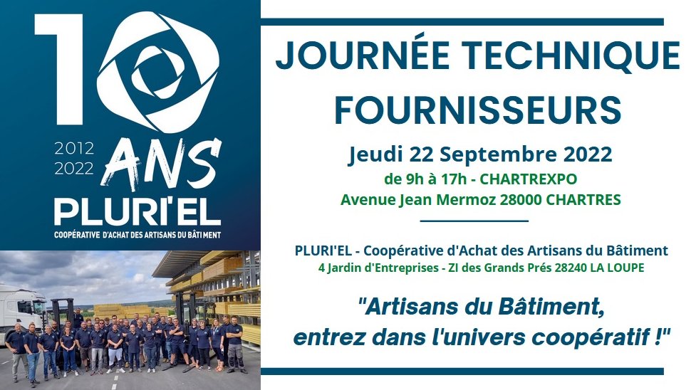 Web2vi's tweet photo. [ EVENEMENT ] 📢

👉 Web2vi participe, aujourd'hui, à la journée technique fournisseurs à la Coopérative PLURI'EL à Chartres.

Venez nous rencontrer et échanger avec nous ! 🤝

Vous souhaitez en savoir plus sur nos solutions 👉 https://t.co/sRPfcMPrfZ https://t.co/lEDtqxwsvL