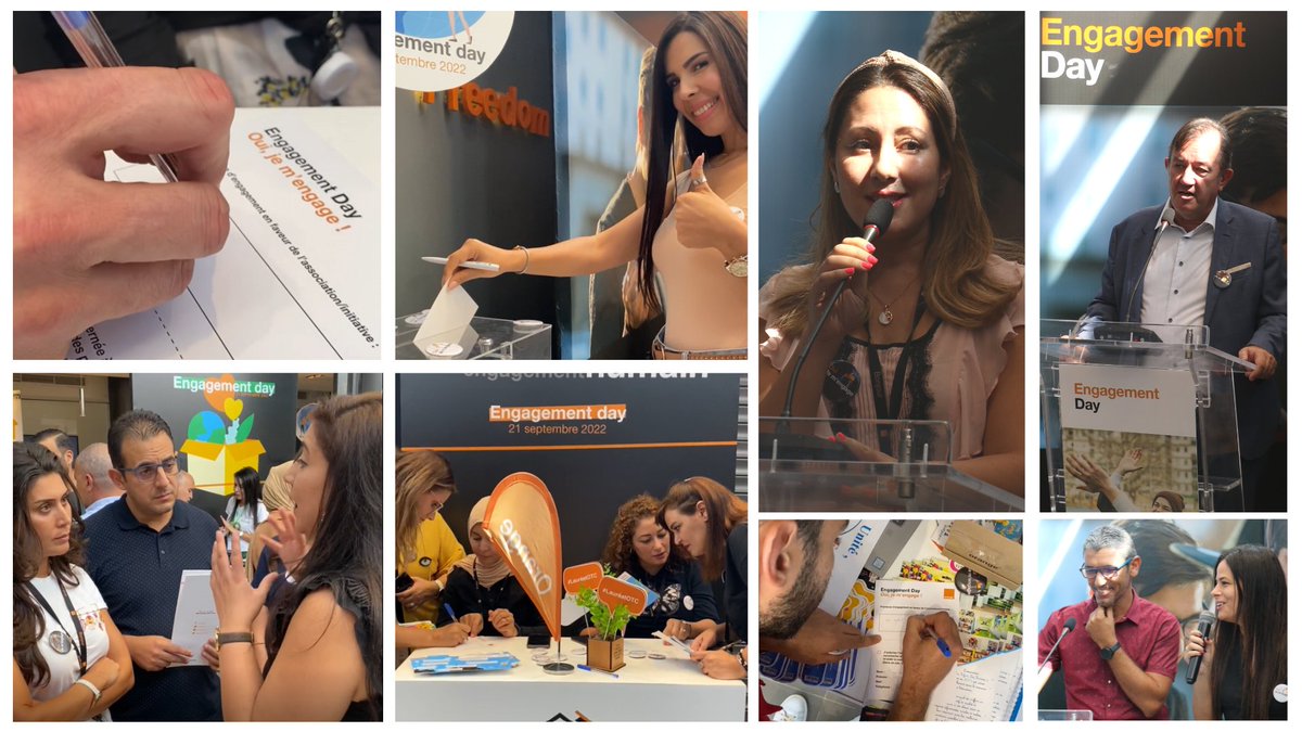 OrangeTN_Plus's tweet photo. Hier, chez @OrangeTN c'était #EngagementDay ! 
Une journée pour célébrer et favoriser l'engagement de nos salariés #InclusionNumérique #Environnement #Solidarité Bravo à tous #EngagementMakers https://t.co/q3Qccjy16C