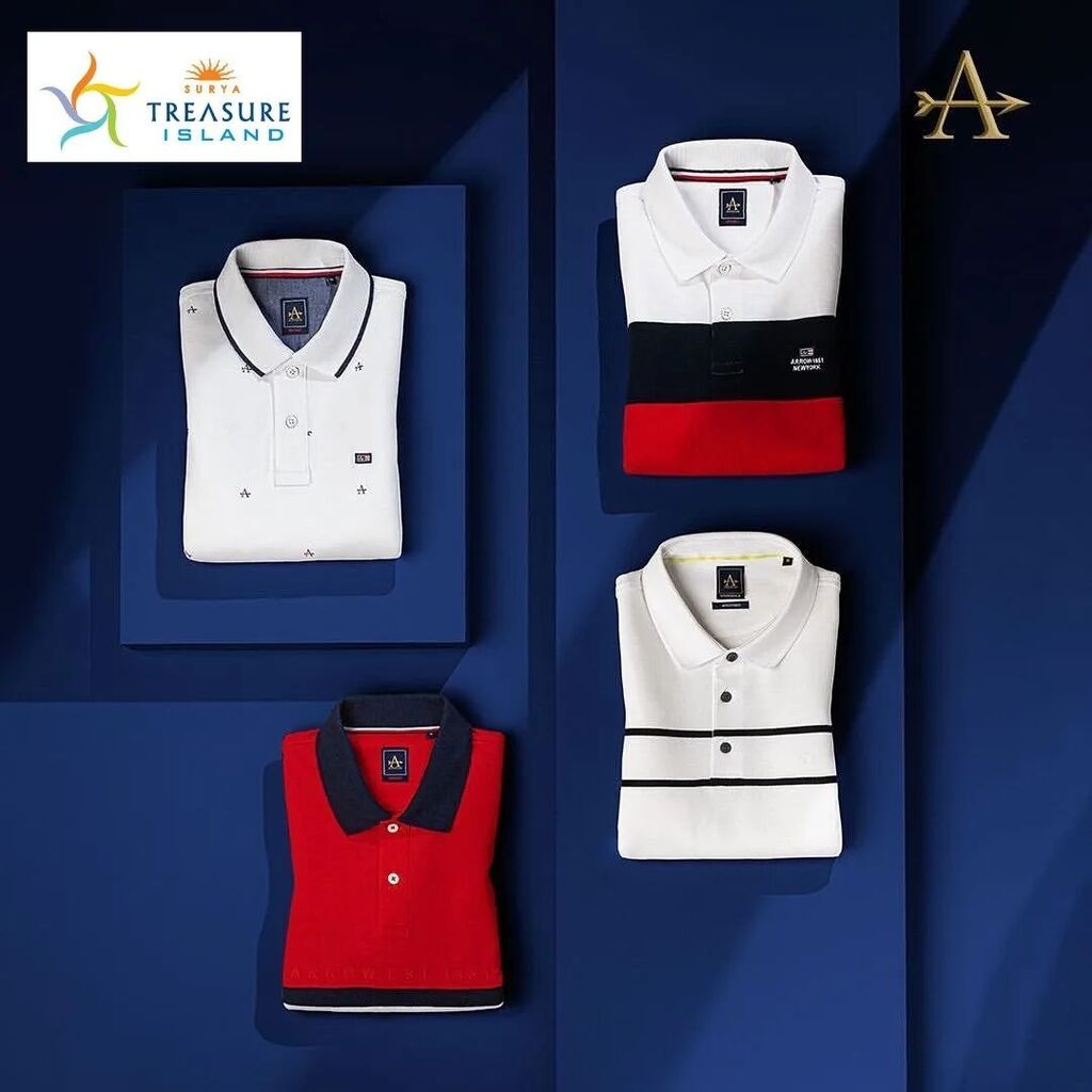 Arrow brings to you a range of perfect polos, engineered to perfection !

Shop now these at arrow stores at @suryatimall

#ontopoftheworld #arrow #arrowpolos
#engineeredpolos #polos #poloshirt #shirtsformens #shirtstyle #dresses #dresscare #shoppingtime … instagr.am/p/CizP7dcPUQn/