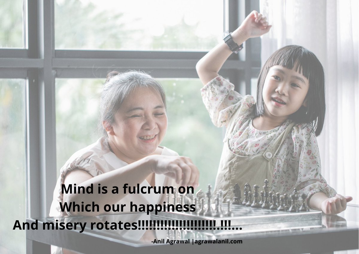 anil_agrawal0's tweet photo. #Mind is a #fulcrum on
#Which our #happiness
And #misery #rotates!!!!!!!!!!!!!!!!!!!!!.!!!... https://t.co/fHmNFcZPwr