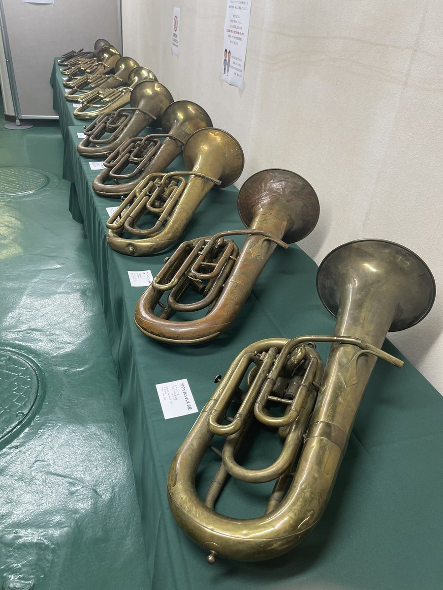 hideTT5512's tweet photo. 本日の目的、三笠艦内での #日本のユーフォニアムとその歴史展 なう #ProjectEuphonium https://t.co/vWTdNKVElD