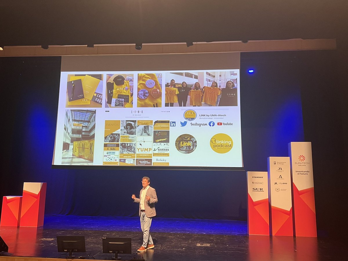 rf_ventura's tweet photo. @linkbyuma RT @MarianSCastan: #SunAndTech | #MálagaTecnológica 
🗣 @rf_ventura, de @InfoUMA “Desde @linkbyuma queremos darle importancia al posicionamiento de marca a través de la #Comunicación y potenciar iniciativas como #TalentTank” @sunandtech https://t.co/UGfix58peG