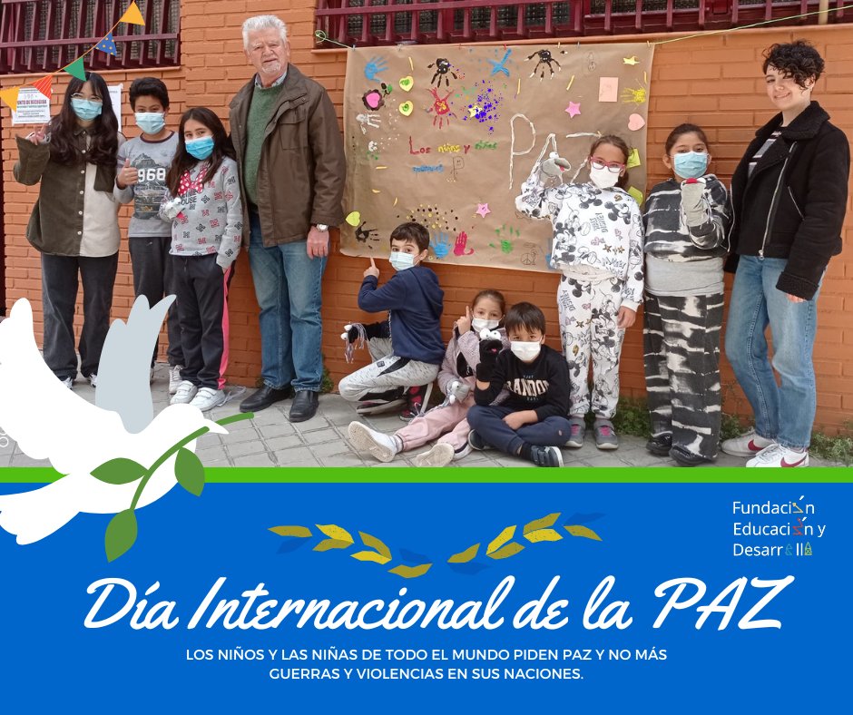 EducacionLima's tweet photo. #DiaInternacionalDeLaPaz  @educaynaturural @feducaydesarrol https://t.co/v8OHRySLBp