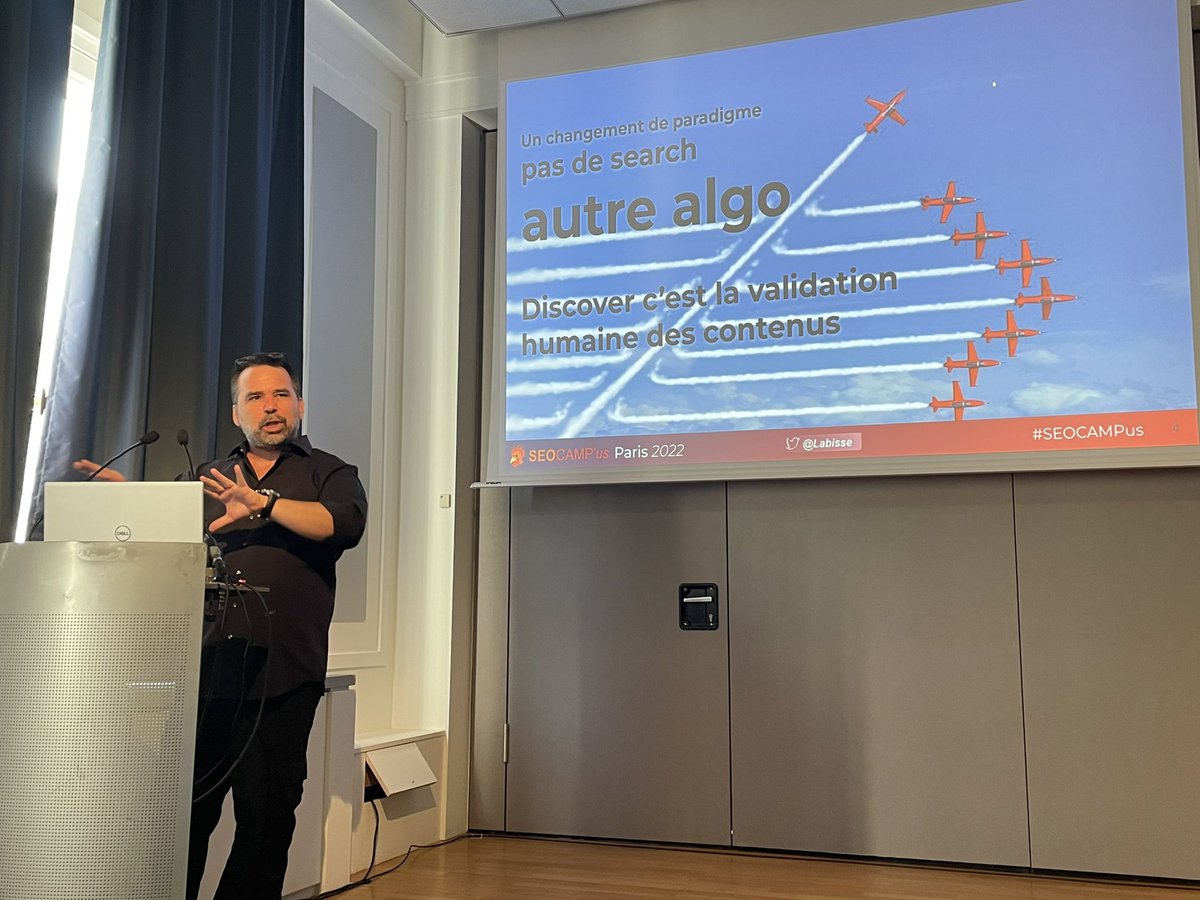 Laura Da silva (@ds_lau) on Twitter photo Conférence #SEOCAMP Google Discover avec <a href="/labisse/">Clément Pessaux | Labisse</a>
<a href="/seocamp/">SEO CAMP / FePSeM</a> #SEOCAMPus Conférence #SEOCAMP Google Discover avec <a href="/labisse/">Clément Pessaux | Labisse</a>
<a href="/seocamp/">SEO CAMP / FePSeM</a> #SEOCAMPus