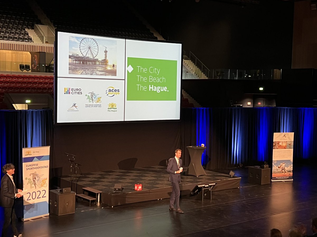 #VSGcongres 2022 van start. <a href="/GemeenteDenHaag/">Gemeente Den Haag</a> is gastheer en Europese Sporthoofdstad 2022.
